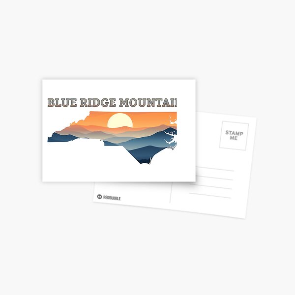 Item preview, Blue Ridge Mountain Sunset in North Carolina designed and sold by earthpartner.
