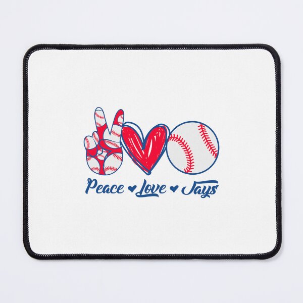 Item preview, Peace Love Jays - Baseball Team Active designed and sold by Ryliemiddle.