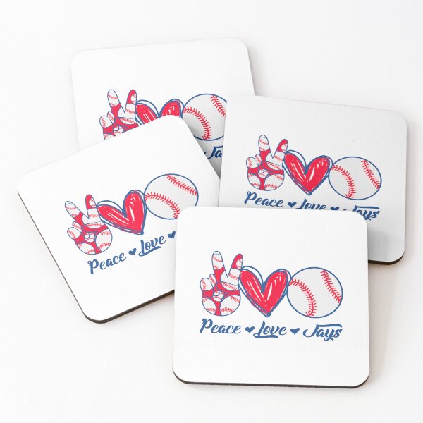 Item preview, Peace Love Jays - Baseball Team Active  designed and sold by Ryliemiddle.
