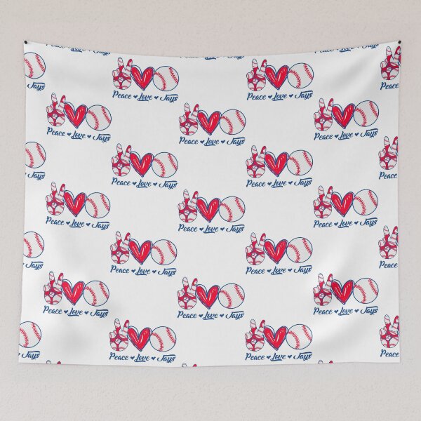 Item preview, Peace Love Jays - Baseball Team Active  designed and sold by Ryliemiddle.