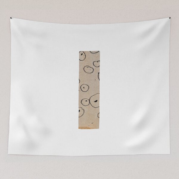 Item preview, Capital letter I cut out paper alphabet designed and sold by Yana Mustafina | Boho Soulful Designs.