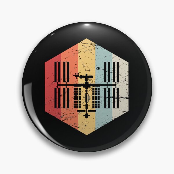 Item preview, Retro ISS International Space Station Icon  	 designed and sold by fbqmxeeq11.