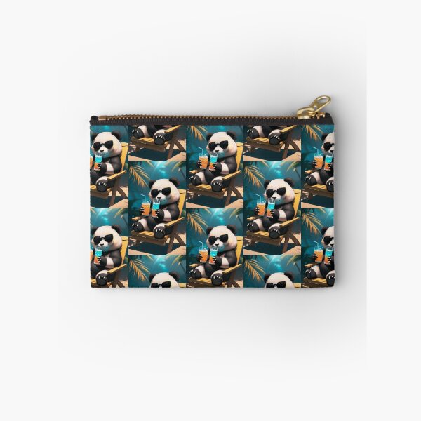 Item preview, A cute panda having a drink designed and sold by Pelzi100.