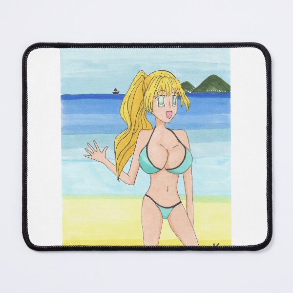Item preview, Bikini girl on the beach designed and sold by Anmioma.