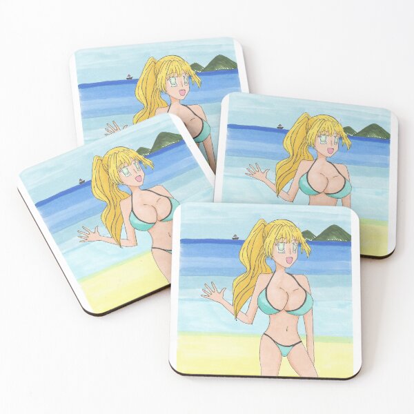 Item preview, Bikini girl on the beach designed and sold by Anmioma.