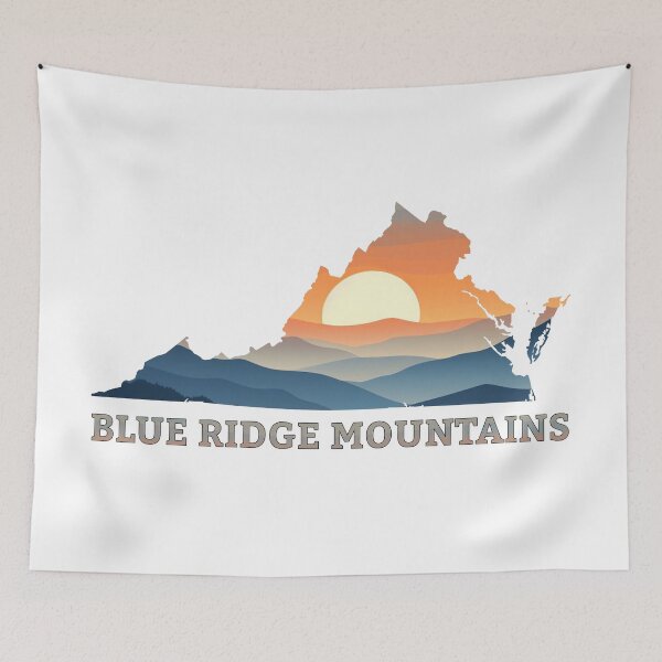 Item preview, Blue Ridge Mountain Sunset in Virginia designed and sold by earthpartner.