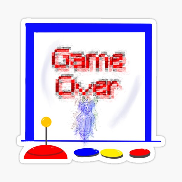 Item preview, "Game Over" Console - Arcade designed and sold by jolabrese.
