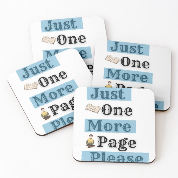 Item preview, Just One More Page Please designed and sold by OlivedesignsIN.