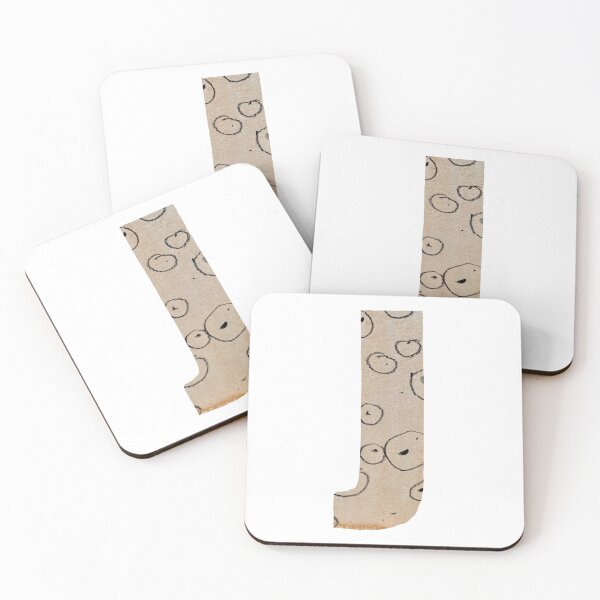 Item preview, Capital letter J cut out paper alphabet designed and sold by Yana Mustafina | Boho Soulful Designs.