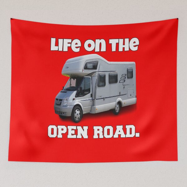 Item preview, Camping RVing Camper Life On The Open Road designed and sold by fantasticdesign.