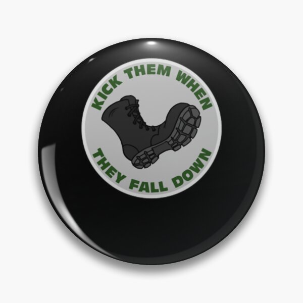 Item preview, Kick Them When They Fall Down designed and sold by SuzanneGuillon.