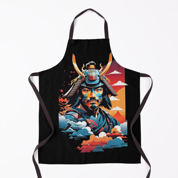 Aperçu de l'œuvre Samurai, warrior art créée et vendue par TrendyPalette.