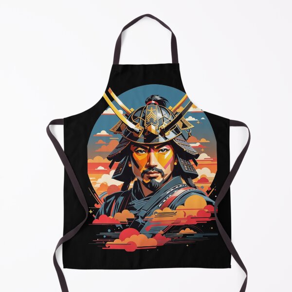 Aperçu de l'œuvre Samurai, warrior art créée et vendue par TrendyPalette.