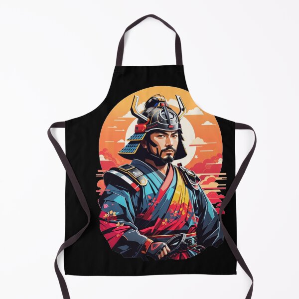 Aperçu de l'œuvre Samurai, warrior art créée et vendue par TrendyPalette.