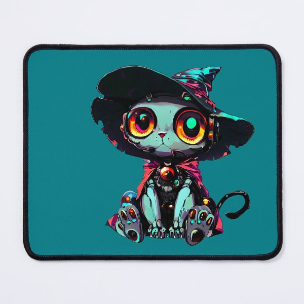 Item preview, Robo-Cat Witch! designed and sold by kukamatsu.