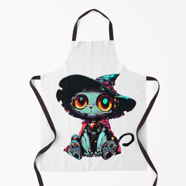 Item preview, Robo-Cat Witch! designed and sold by kukamatsu.
