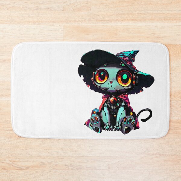 Item preview, Robo-Cat Witch! designed and sold by kukamatsu.