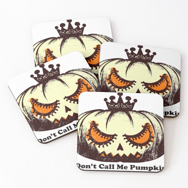Item preview, Don't Call Me Pumpkin Halloween Vintage Grunge Decoration designed and sold by SamJanner.