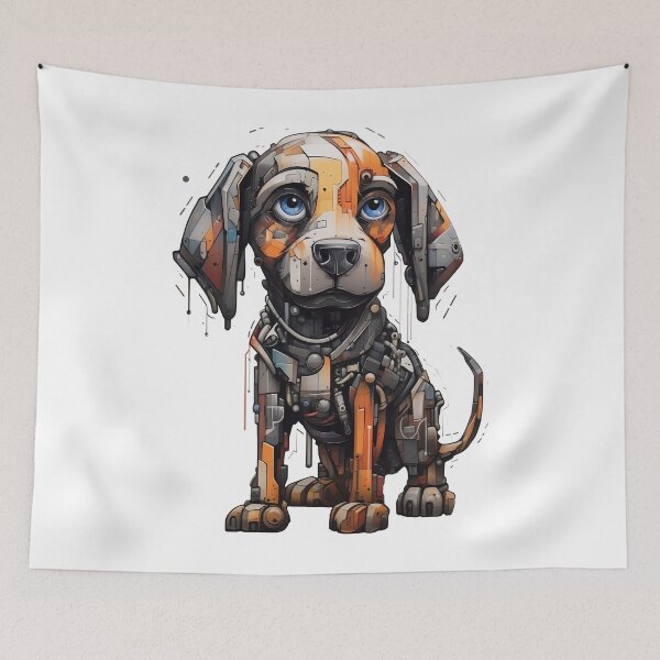 Item preview,  Cyber Pup: Tech Puppy Streetwear | Dog Lovers designed and sold by DarcoDesigns.