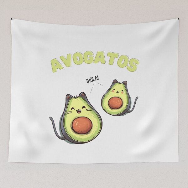 Item preview, Cute Cats as Avocados - Avogatos Meow designed and sold by Tyler Rosso.