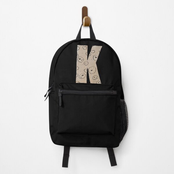 Item preview, Capital letter K cut out paper alphabet black designed and sold by Yana Mustafina | Boho Soulful Designs.
