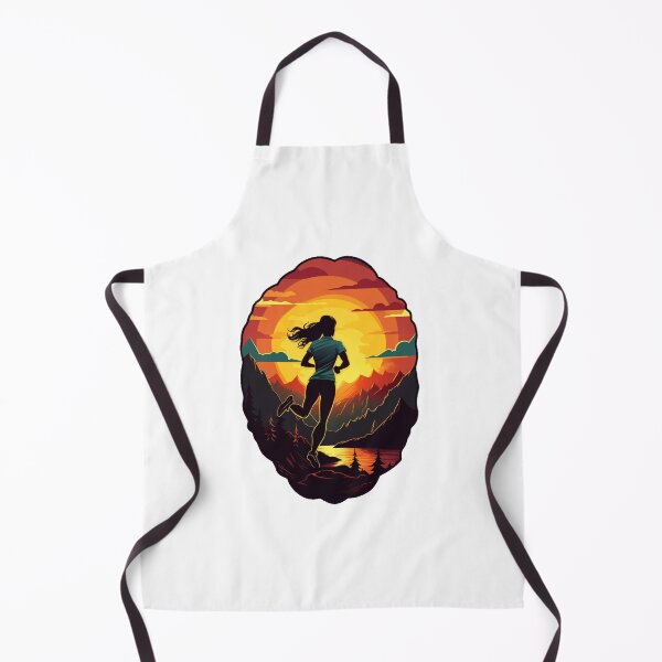 Item preview, Running lover summer mountains sunset designed and sold by SmileshareShop.