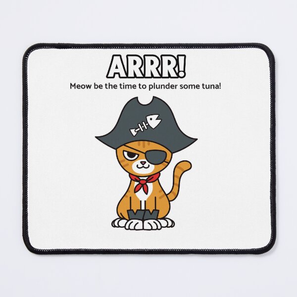 Item preview, Arrr! Meow be the time to plunder some tuna!  designed and sold by MHerardDesigns.
