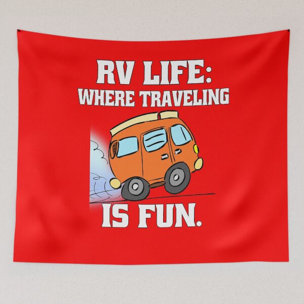 Item preview, Camping RVing Camper RVing: Where Traveling Is Fun designed and sold by fantasticdesign.