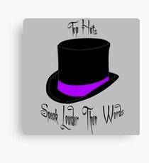 Top Hat Canvas Print