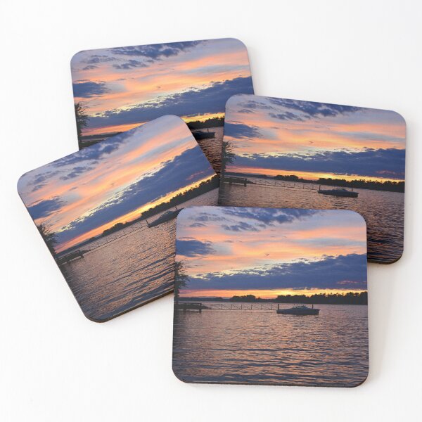 Item preview, Layered Sunset Lake Murray South Carolina  designed and sold by LisaWootenPhoto.