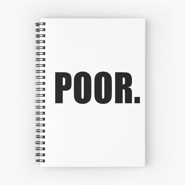 Item preview, Poor - T-shirt designed and sold by GeeklyShirts.