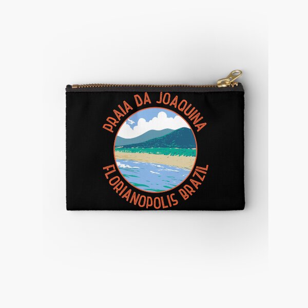Item preview, Joaquina Beach Brazil Retro Distressed Circle designed and sold by KrisSidDesigns.