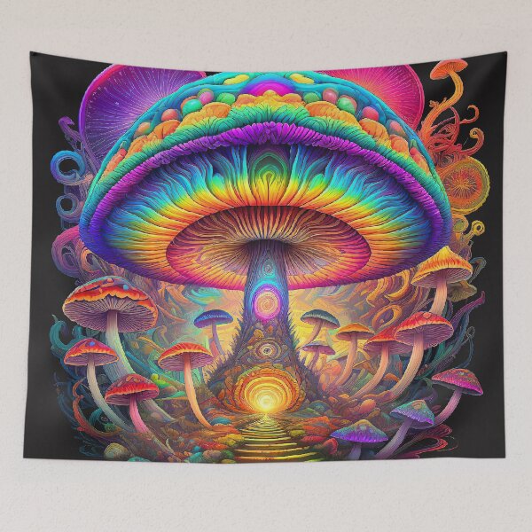 Item preview, Mushroom Wonderland designed and sold by synesthesia4u.