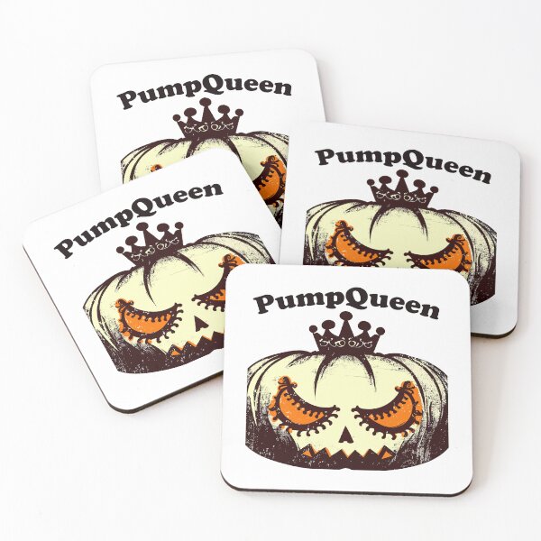 Item preview, PumpQueen Halloween Pun Joke Vintage Grunge  designed and sold by SamJanner.