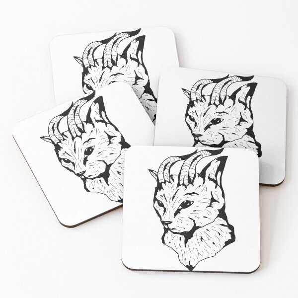 Item preview, Cat with Horns designed and sold by Mxskxewxcz.