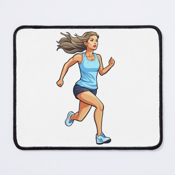 Item preview, Beauty woman jogging lover designed and sold by SmileshareShop.