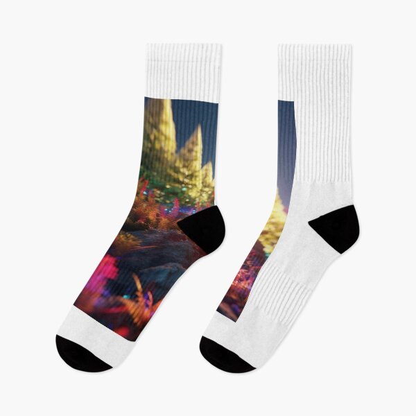 Item preview, multicolored forest designed and sold by EdicionesJML.