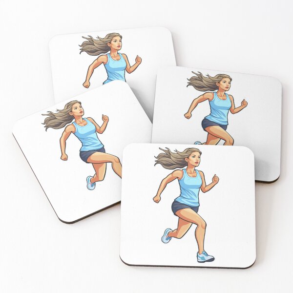 Item preview, Beauty woman jogging lover  designed and sold by SmileshareShop.