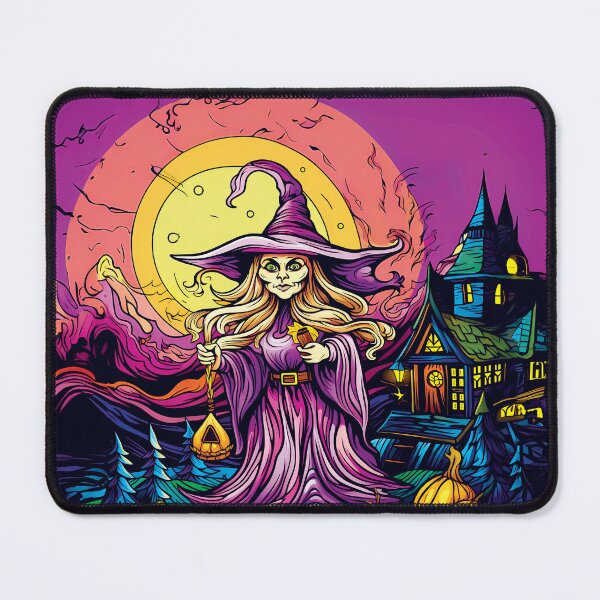 Item preview, The Witch of the Hallowed Inn designed and sold by Rickie Pauley.