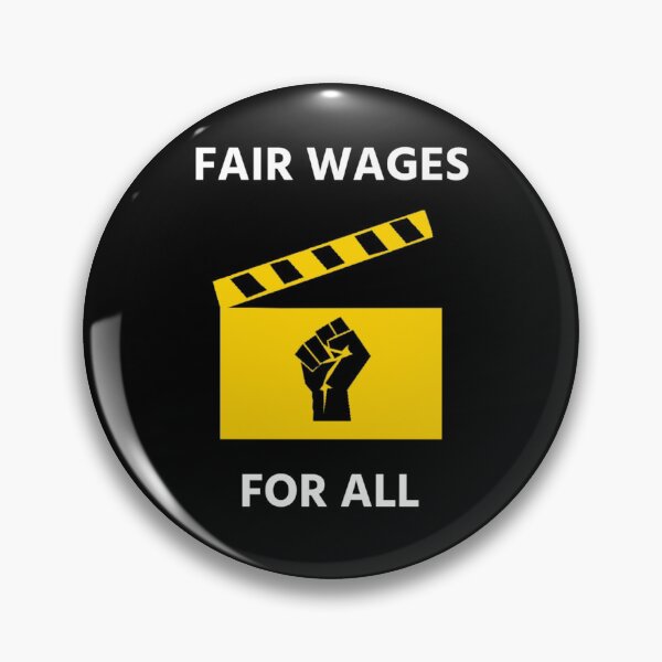 Item preview, Fair Crew Wages in White designed and sold by BrideOfBones.