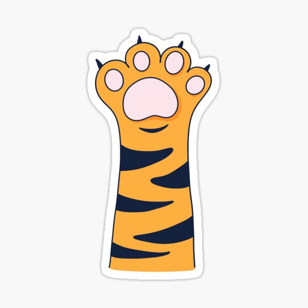 Item preview, Kawaii Tiger Paw designed and sold by Nemesi-Artwork.