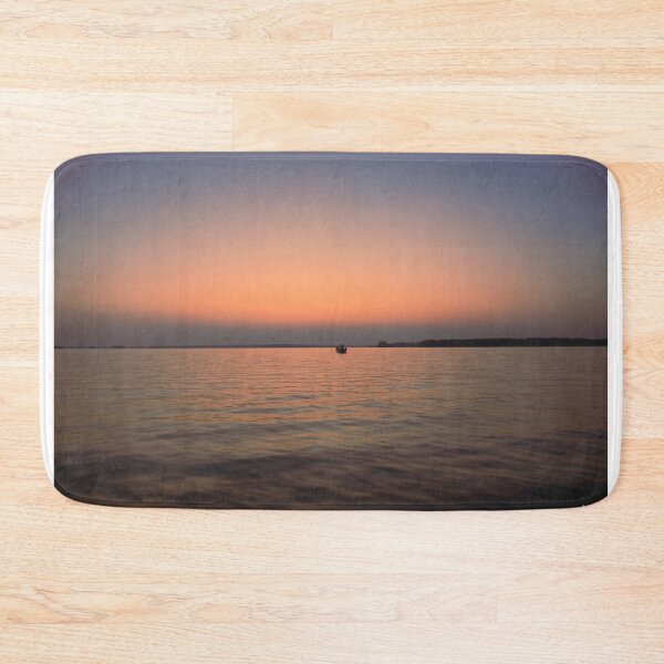 Item preview, Glowing Pink Sunset Lake Murray South Carolina  designed and sold by LisaWootenPhoto.