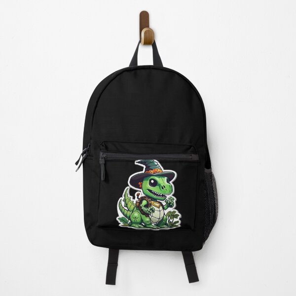 Item preview, Cute Skeleton Riding green Dinosaur designed and sold by TrendyPalette.