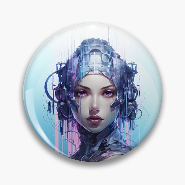 Item preview, Cyber Girl designed and sold by Boel m..