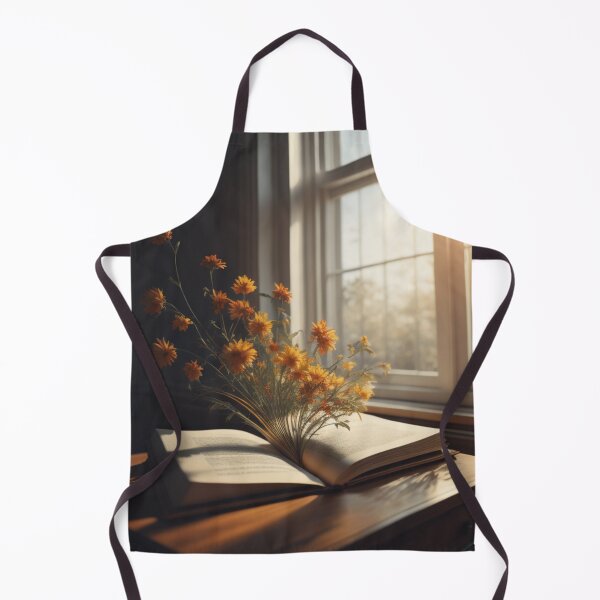Item preview, Flowers growing from a book The Blossoming Tome: Nature's Literary Symphony designed and sold by AriaMarliART.