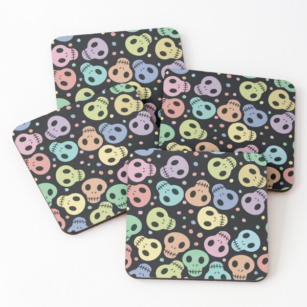 Item preview, Candy Skull Pattern 1 designed and sold by MistyMortal.