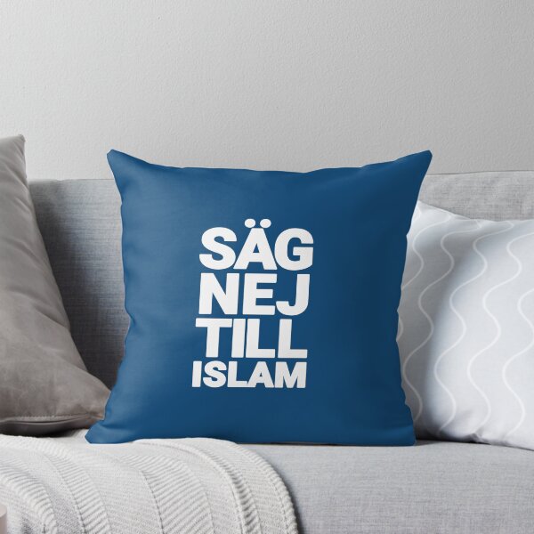Artikelvorschau, Säg nej to Islam (vertikal, vit) entworfen und verkauft von PartietRiket.