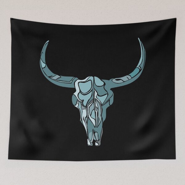 Item preview, Bull skull designed and sold by MayoVinylStore.