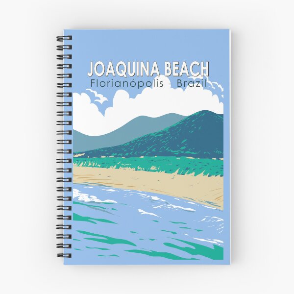 Item preview, Joaquina Beach Brazil Travel Art Vintage designed and sold by KrisSidDesigns.