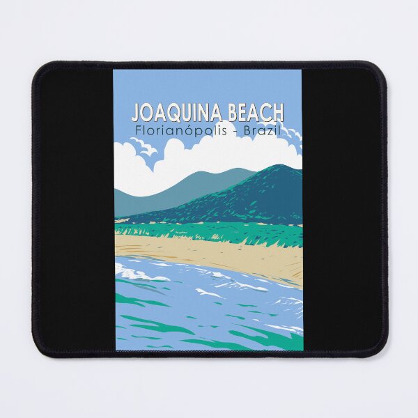 Item preview, Joaquina Beach Brazil Travel Art Vintage designed and sold by KrisSidDesigns.